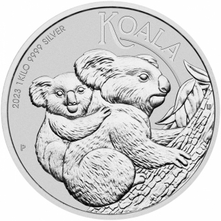 1kg Silver Australská Koala 2023