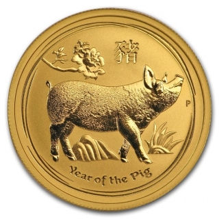 Lunár 2019 Prase 1/4 oz