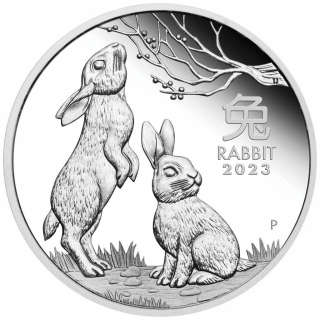 Silver Lunár 2023 Zajíc 1 oz