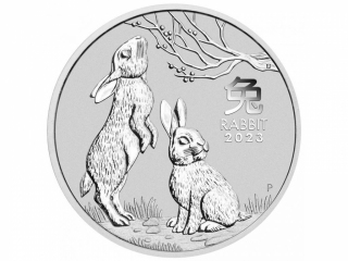 1kg Silver Lunár 2023 Zajíc