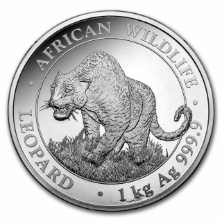 1kg Silver Somálsky leopard 2023