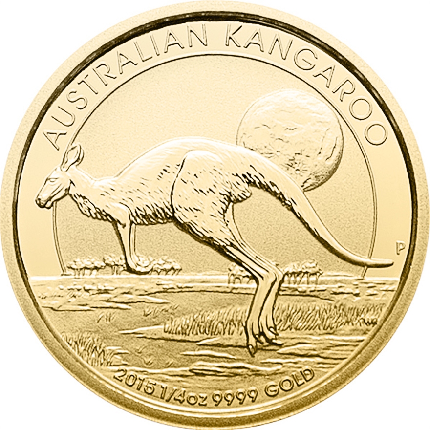 Australian Kangaroo 1/4 oz Australian Kangaroo 1/4 oz