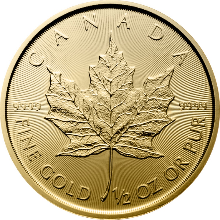 Maple Leaf 1/2 oz Maple Leaf 1/2 oz