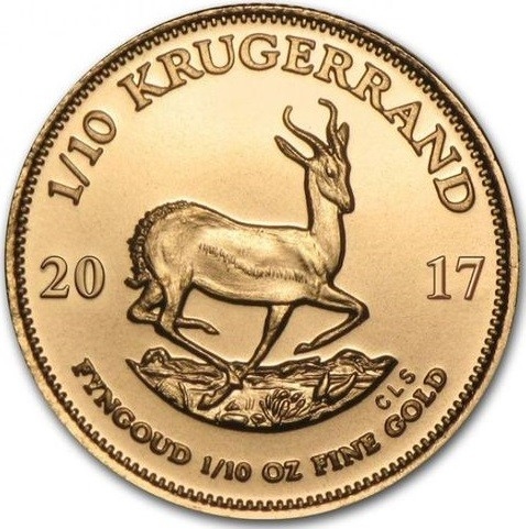 Krugerrand 1/10 oz Krugerrand 1/10 oz